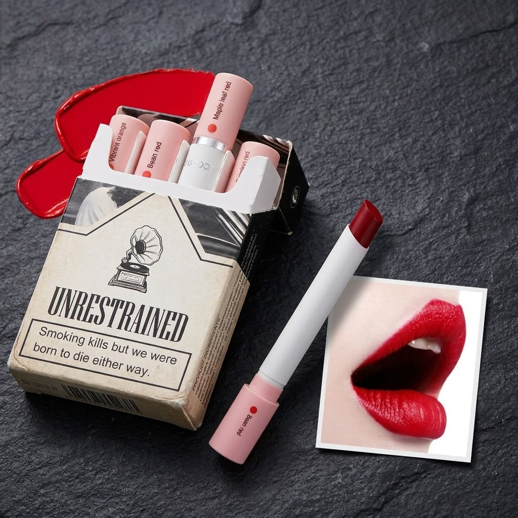Velvet Kiss — Set de 4 labiales mate